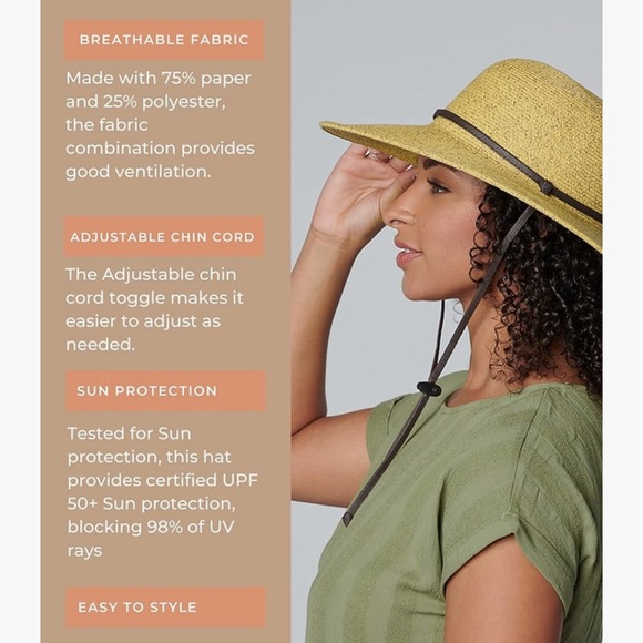 Brand New San Diego Hat Company Women’s Sun Hat - Picture 2 of 8
